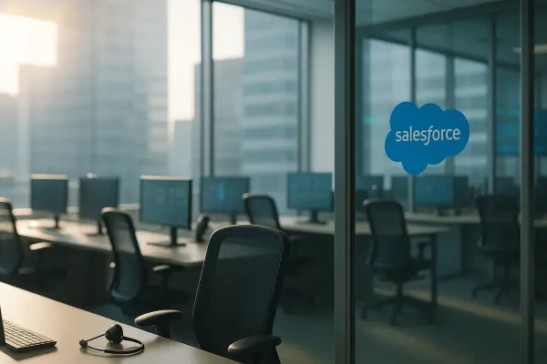 Salesforce’s AI agents slice support workforce by ~45%—weeks after Benioff said humans were essential