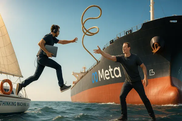 Meta poaches Thinking Machines co-founder weeks after $2B raise and first product