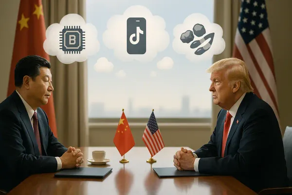 Trump and Xi dial back tariffs, dodge the Blackwell question