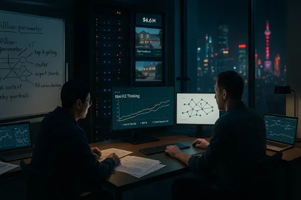 Moonshot’s $4.6 million ‘Kimi K2 Thinking’ takes top spots on reasoning benchmarks