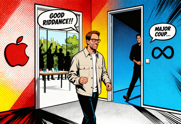 Meta Poaches Apple's Top Designer. The Design Community Cheers—For Apple.