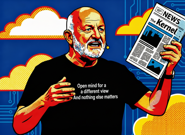 Werner Vogels Hands Out Newspapers at His Final Re:Invent Keynote. The Man Who Built the Cloud Isn't Done Teaching.