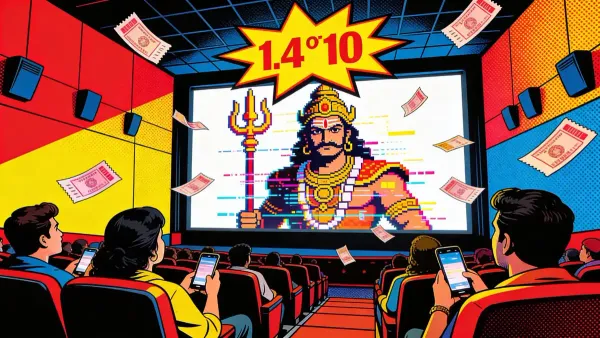 Bollywood's AI Films Score 1.4 on IMDb. Millions Watch Anyway. That's the Point.